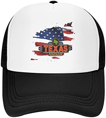 2-דה-טקסס-רודהאוס כובע מתכוונן מצחיק אופנה כובעי גברים נשים נהג משאית כובעים