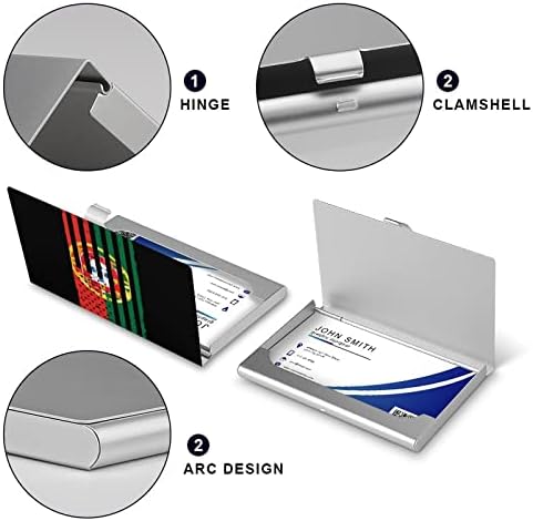 אמריקאי פורטוגל דגל כרטיס ביקור ספק עבור גברים & נשים כרטיס בעל אשראי ארנק כרטיס מזהה מקרה ארגונית אחת גודל