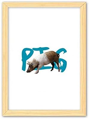 שרשרת קייטרינג בעלי חיים אקולוגיה דקורטיבית ציור עץ קישוט ביתי מסגרת תמונה A4