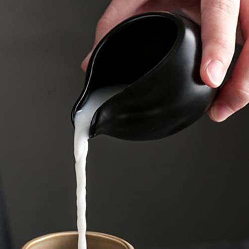 2 יחידות קרמיקה רוטב שופך פורצלן רוטב רוטב סירת קפה סירופ כד מיני חלב שמנת סטייק רוטב כוס עם יוצקים זרבובית