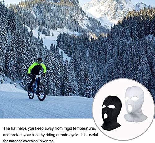 פנליק 3-חור סרוג מלא פנים כיסוי סקי מסכה, חורף גרב חם לסרוג מלא פנים מסכת עבור חיצוני ספורט