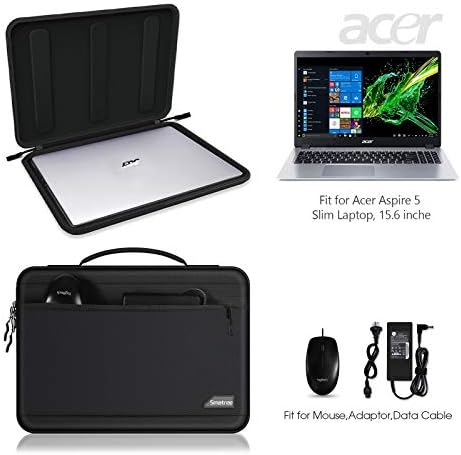 Smatree 15.6 אינץ 'מחשב נייד שרוול קשיח קשיח 15.6 אינץ' דל מחשב נייד קו רוחב 5520, Asus Zenbook Pro Duo 15, Acer