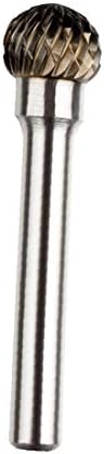 X-DREE כפול חתוך טונגסטן קובץ סיבוב קובץ סיבוב 15/32 ראש מקדחה 6 ממ חור בצורת (DOBLE CORTE DE ARCHIVO