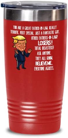 טראמפ אב בחוק הכוס עבור אב גדול בהערכה של חוק מתנה לגברים ספל נסיעות לשמרנים או רפובליקנים כוסות קפה מצחיקות
