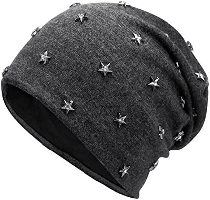יוניסקס מסמרת כובע כובע נשים גברים פאנק רוק היפופ מסמרות כוכבי כוכבים