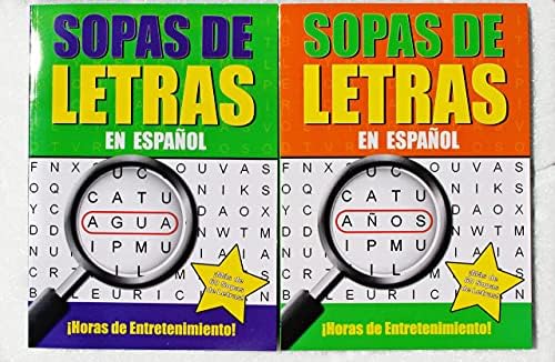 פרסום 2 חבילה סופאס דה לטראס ג ' מבו ספרדית מילת חיפוש ספר, מגדלת זכוכית, עט לקריאה קלה