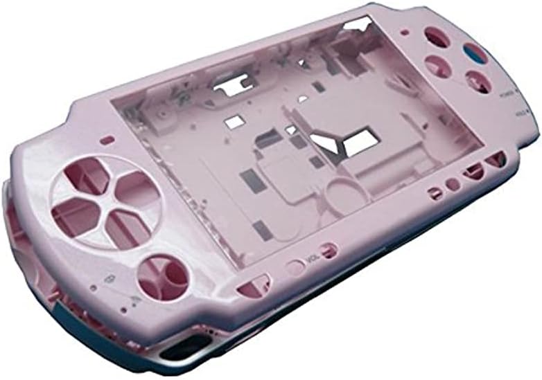 LERESON באיכות גבוהה מעטפת דיור מלא פגז פנים מארז חלק החלפה תואם לסוני PSP 2000 צבע ורוד