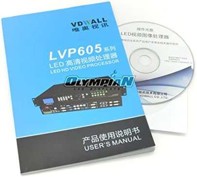 VDWALL LVP605 מעבד וידיאו LED לקיר וידיאו LED