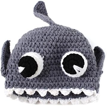 עיניים גדולות בעבודת יד עיניים גדולות כובע כובע גולגולת סרוג כובע דגי דגי דגי לתינוק או לילד