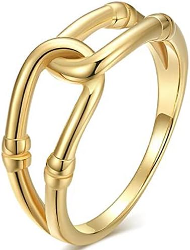 ג ' וד תכשיטנים נירוסטה גל מסוקס שרשרת אינפיניטי קלאסי רגיל הבטחת הצהרת יום נישואים טבעת