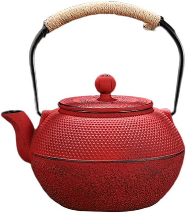 קומקום תה תה קטן קומקום וינטג 'סגנון חימום חימום עמיד באופן עמיד אנטי -גודל מעודן.