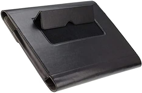 מארז פוליו עור שחור של Broonel - תואם ל- Lenovo Thinkpad C13 Yoga Gen 1 Chromebook 13.3