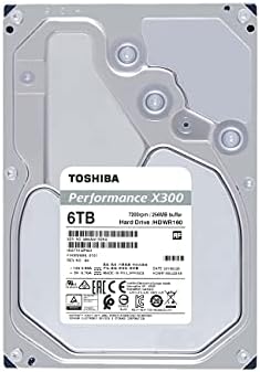 Toshiba X300 8TB ביצועים גבוהים כונן קשיח פנימי 3.5 ''. 7200 סלד, מאגר 256 מגה -בתים, אחריות 3 שנה
