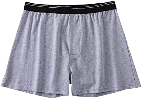 תחתוני BMISEGM תחתונים לגברים מתאגרפים תחתונים בית חץ כותנה בית כותנה רופפת גודל גודל מתאגרף מכנסי מכנסיים