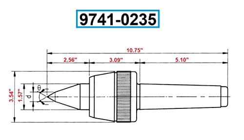 הייפ 9741-0235 הרלינגן מט5 נקודה מורחבת במהירות גבוהה סי. אן. סי. סי. סוג חי מרכז