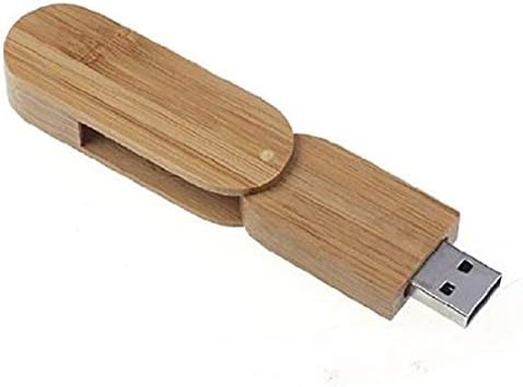 5 חבילות עץ אגוז 2.0/3.0 כונן הבזק USB כונן דיסק USB מקל עם עץ