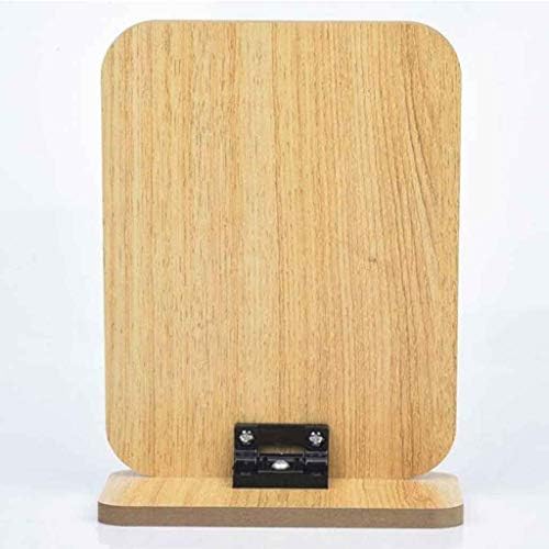 איפור קטן מראה, שולחן עבודה איפור מראה גבוהה רשימת של עץ הלבשה מראה נייד נייד מראה פשוט אופנה עץ מראה