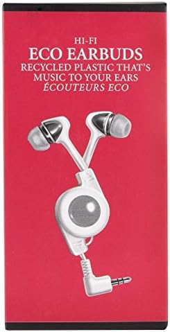 אוזניות Eco Hi-Fi, לבן/אפור