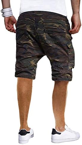 מכנסיים קצרים לגברים, F_GOTAL SPABL SPATION SPOUPLAGE SPOUFLAGE SHOTRING מכנסיים קצרים אימון מכנסי