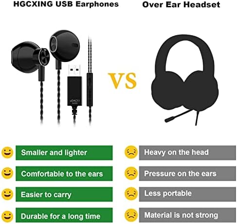 אוזניות מחשב HGCXing עם מיקרופון למחשב + אוזניות אלחוטיות עבור Galaxy S23 S22 Ultra 5G מבטל רעש מבטל אוזניות