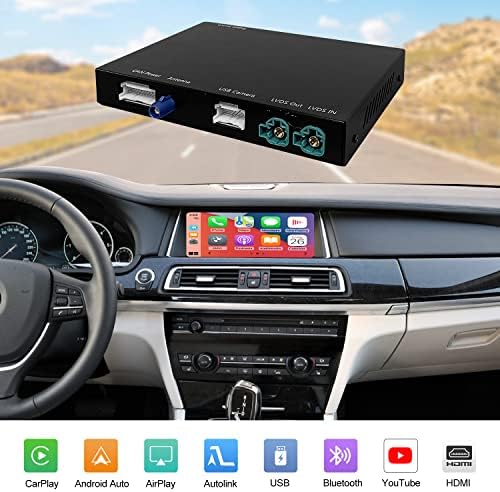 דרכים עליונות מערכי ריפוט של Carplay Retrofit Extoder למערכת CIC של BMW, תמיכה באוטו אנדרואיד