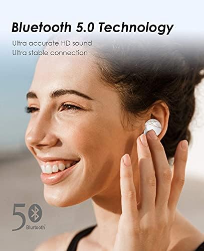 Tecno H2 True Earluds אוזניות אלחוטיות מבטלות רעש, אוזניות Bluetooth אלחוטיות עם מיקרופון ו- J2 אוזניות