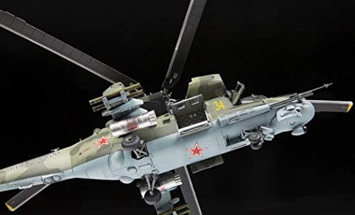 זבזדה 7315-מסוק תקיפה סובייטי מי-24 עמ 'הינד-ערכת מודל פלסטיק בקנה מידה 1/72 אורך 11,75 267 פרטים