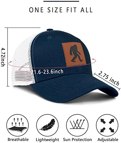 כובע משאית עור מדומה - כובע חיצוני וציד ודיג לנשים גברים רשת Snapback כובע
