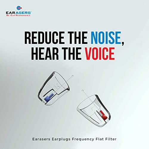 רעש ביטול אטמי אוזניים - לשימוש חוזר רך סיליקון רעש הפחתת מוסיקה מקסימום אטמי אוזניים עבור קונצרטים,