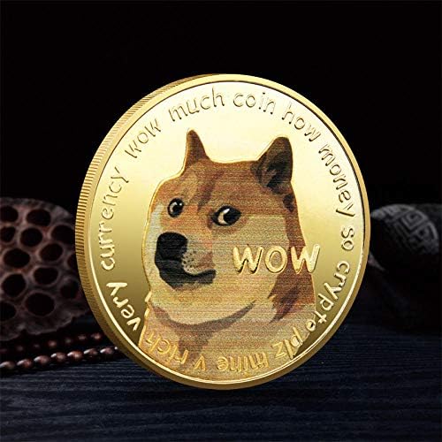 4oz מטבע זיכרון מטבע זיכרון מצופה זהב מצופה כלב cryptocurrency 2021 מהדורה מוגבלת מטבע מטבע חיה