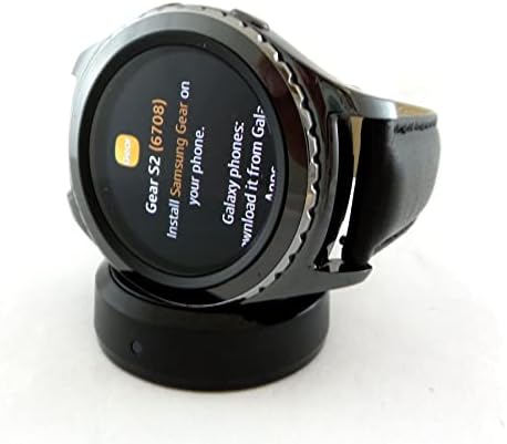 Samsung Gear S2 Smartwatch קלאסי 44 ממ Verizon Wireless עם רצועת עור SM-R735VZKavzww