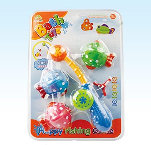 3 יחידות משחקי כיף צעצועים צבעים אקראיים לילדים רוט אמבטיה דג זמן יום הולדת מנומר מקסים עם דיג אמבטיה