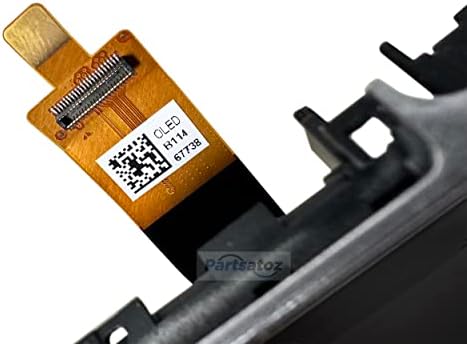 Rinbers® מסך LCD שחור מסך עם לוח מגע דיגיטייזר החלפת הרכבה לפלייסטיישן PS Vita PSV 1000 1001