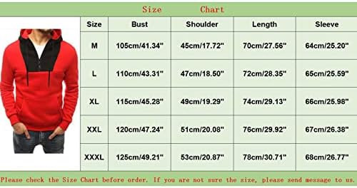 קפוצ'ונים טלאים של טלאי צבע XXBR לגברים, מעילי ברדס באביב החורף אימון ספורט רוכסן סווטשירטים מזדמנים