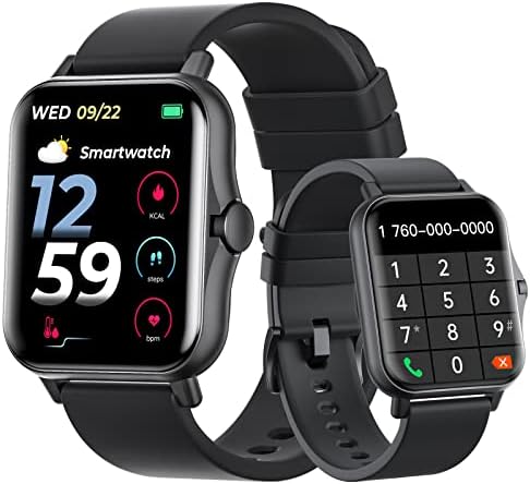 Andfz Smart Watch, 2023 מספר 1.85 TFT HD מסך מגע מלא, שעון חכם לגברים, שעונים חכמים עם גשש