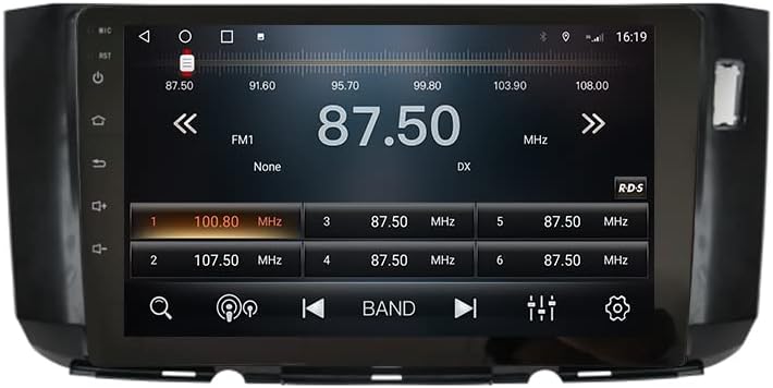 אנדרואיד 10 רדיו אוטומטי ניווט לרכב סטריאו מולטימדיה נגן רדיו 2.5 ד מגע מסך פורטויוטה אלזה 2010-2017