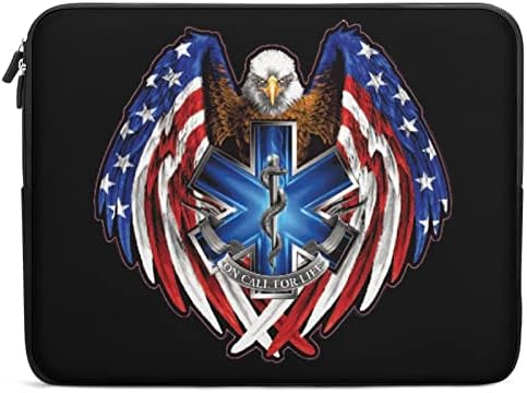 American EMT Eagle Flag Labl Deal Labe Relev