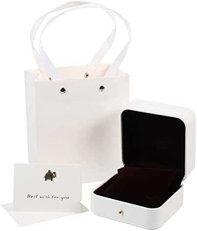 תכשיטים ABAODAM קופסת צמיד קופסת צמיד קופסת מתנה ושקיות מתנה בינוניות צמיד קופסא תכשיטים תיקי