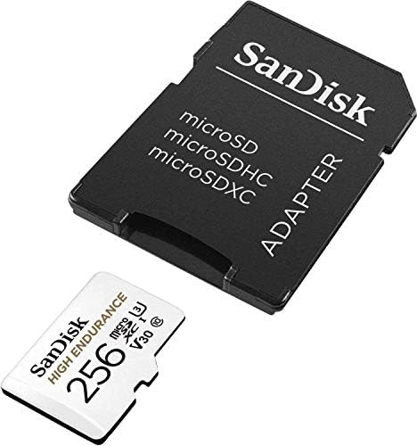 סנדיסק סיבולת גבוהה 256 ג ' יגה-בייט כרטיס זיכרון עבור מצלמות מקף & מערכת אבטחה בבית מצלמות וידאו מחלקה