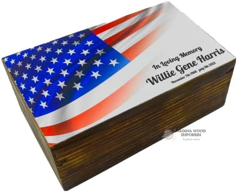 אמנות קלאסית אמייל מצופה דגל אמריקאי וצבא פטריוטי בהתאמה אישית עץ העץ, צבא ארצות הברית, חיל הים,