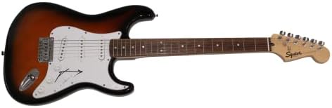 ג 'ארד לטו חתם על חתימה בגודל מלא פנדר סטרטוקסטר גיטרה חשמלית עם ג' יימס ספנס אימות ג 'יי. אס. איי קואה - שלושים