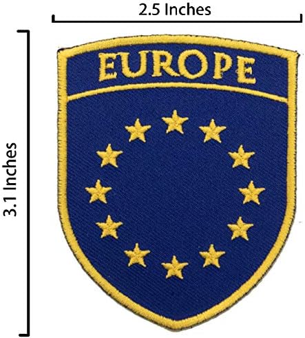 טלאי מדבקת דגל איחוד האירופי + איחוד אירופי טלאי צבאי טקטי + רקמת דגל שוודיה, תג כפרי, מקל