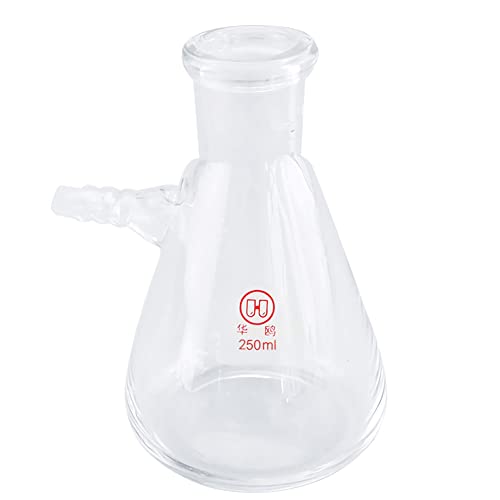 אדמאס-ביתא מסנן בקבוק זכוכית ואקום סינון בקבוק עם צינורית כבד קיר 250 מ ל
