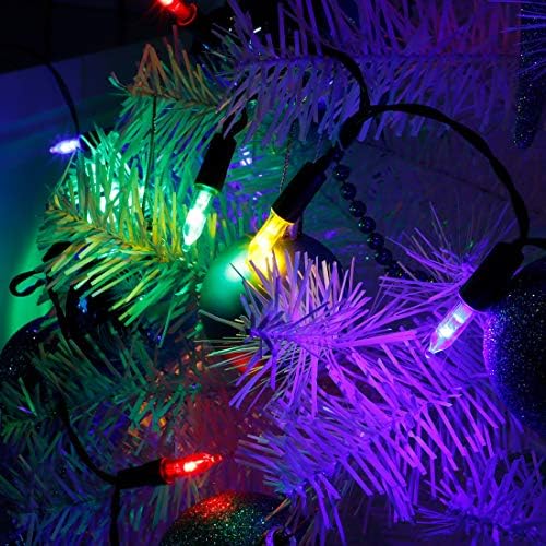 ג ' וליאו 50 אורות מחרוזת מיני לחג המולד, אורות מחרוזת מיני לחג המולד המופעלים על ידי סוללה 16 רגל עם