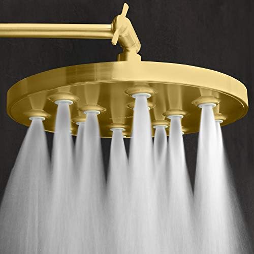 מקלחת Maxx, סדרת עילית, ראש מקלחת גשמים בלחץ גבוה בגודל 9 אינץ