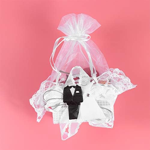 עמוספאן סוכריות קופסות 12 יחידות חתונה אריזת תיק ממתקי שוקולד שרוך שקיות חתונה טובה תיק עבור כלה מקלחת דקור