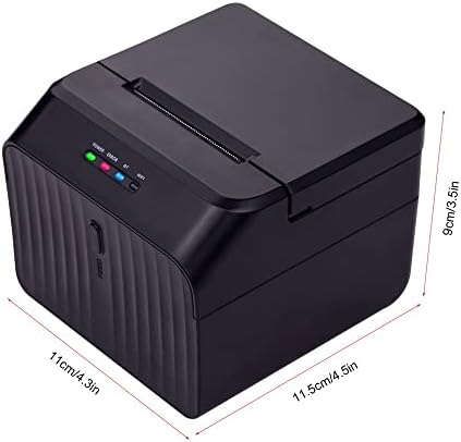 TREXD שולחן עבודה 58 ממ מדפסת קבלה תרמית מדפסת ברקוד ברקוד חיבור USB BT בחיבור תמיכה תמיכה בפקודה ESC/POS