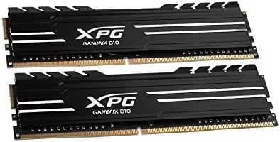 Adata XPG Gammix D10 16GB ערכת DDR4 3200MHz CL16 XMP 2.0 DIMM מודול זיכרון נמוך