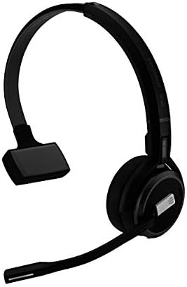 5035 - חד צדדי אלחוטי דקט אוזניות עבור שולחן טלפון סופטפון/מחשב חיבורי מיקרופון כפול אולטרה רעש ביטול, שחור