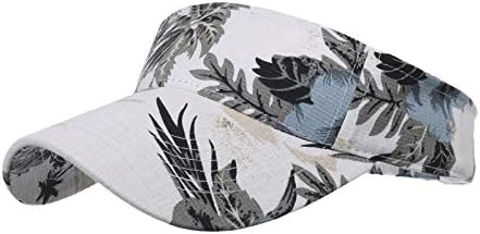 מגן שמש לנשים רחב ברים ספורט מגן שמש אופנה מודפס קיץ מגן שמש נסיעה חוף שמש כובע